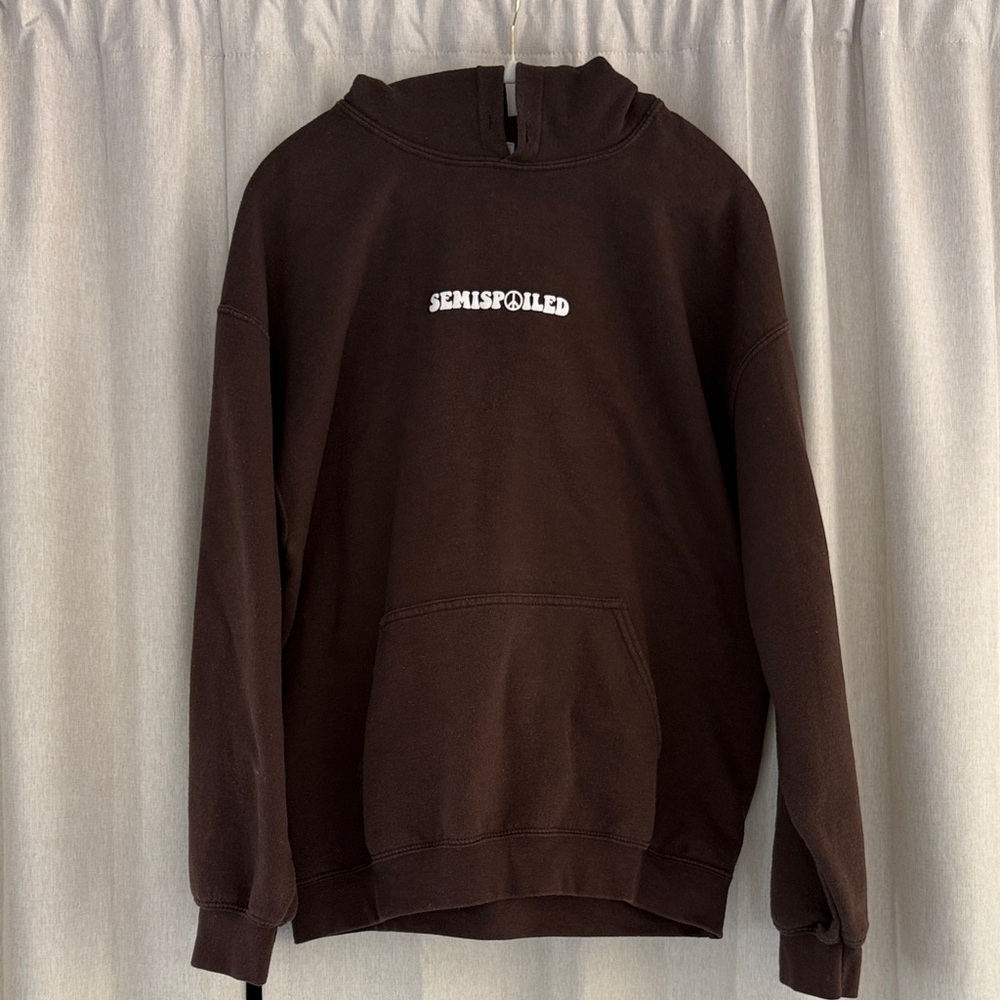 Spoiled Women's Black Hoodie Sweatshirt